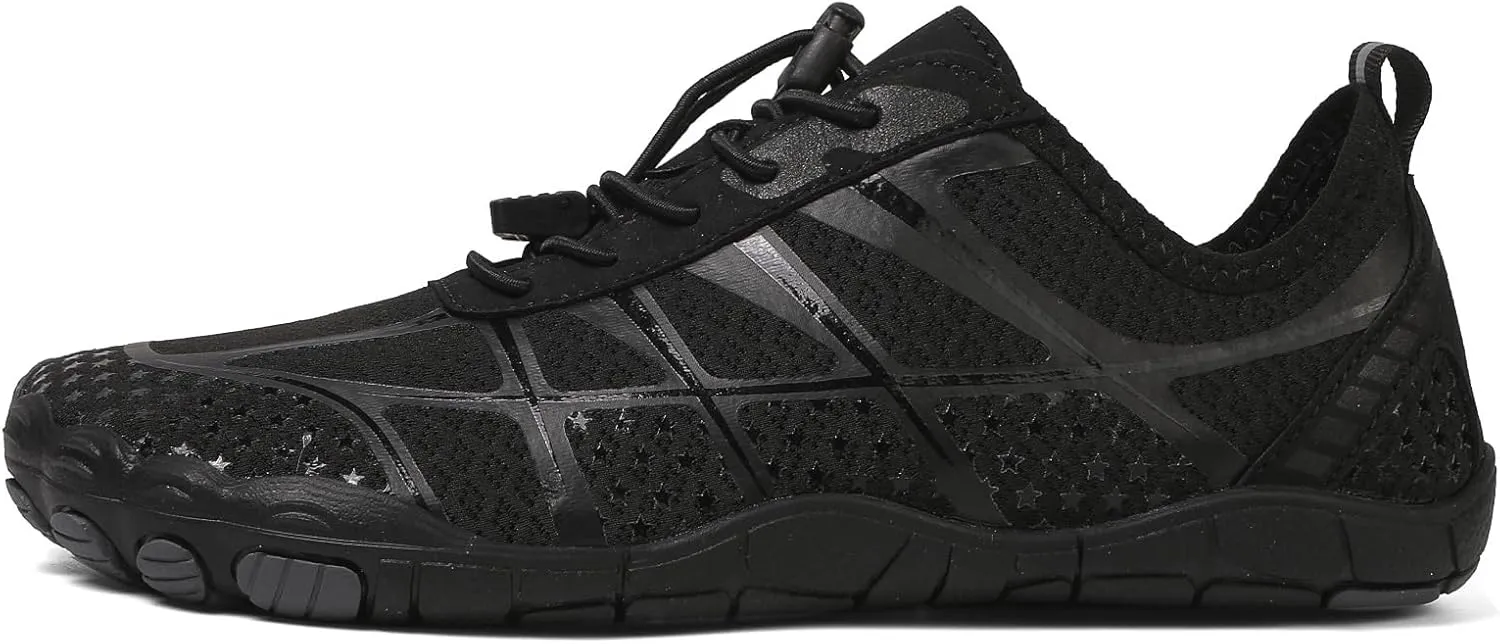 2025 New Hike Barefoot Shoes for Women Men,Outdoor Quick-Dry Swimming Trail Water Shoes,Non-Slip Water-Resistant Athletic Hiking Footwear,Wide Toe Box Comfortable Adjustable Grounded Footwear