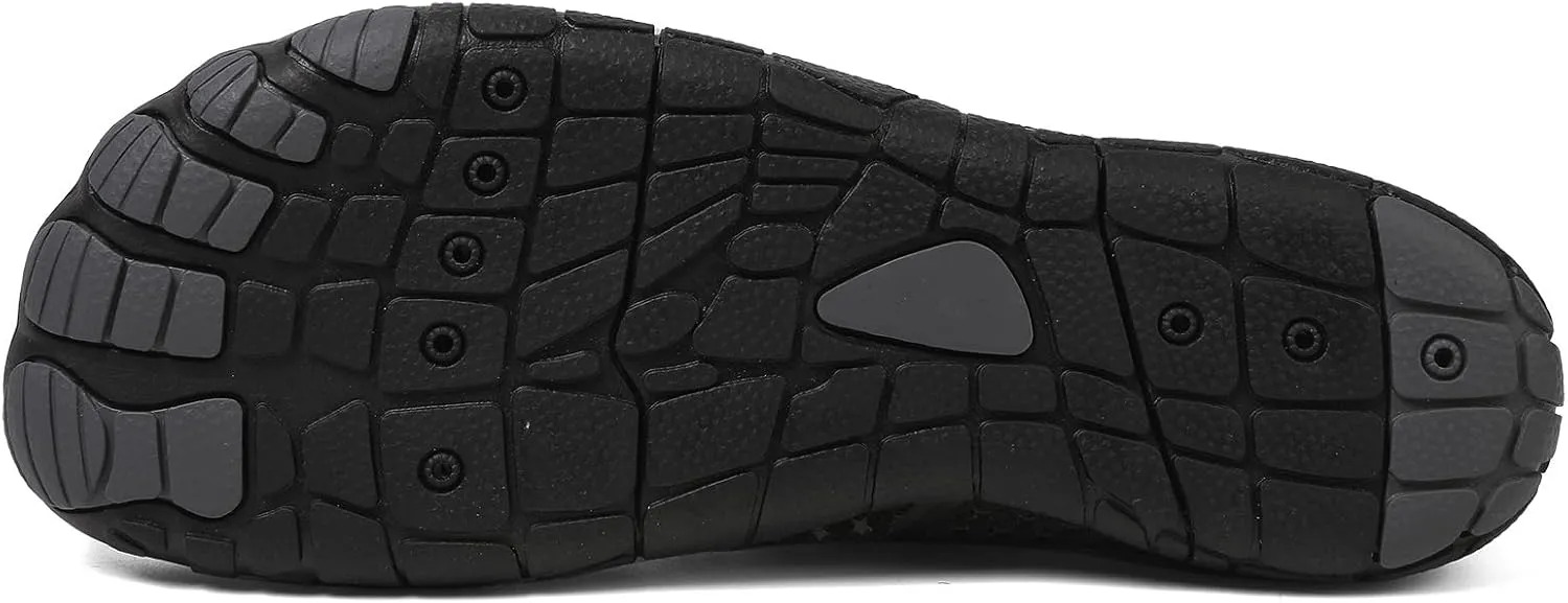2025 New Hike Barefoot Shoes for Women Men,Outdoor Quick-Dry Swimming Trail Water Shoes,Non-Slip Water-Resistant Athletic Hiking Footwear,Wide Toe Box Comfortable Adjustable Grounded Footwear