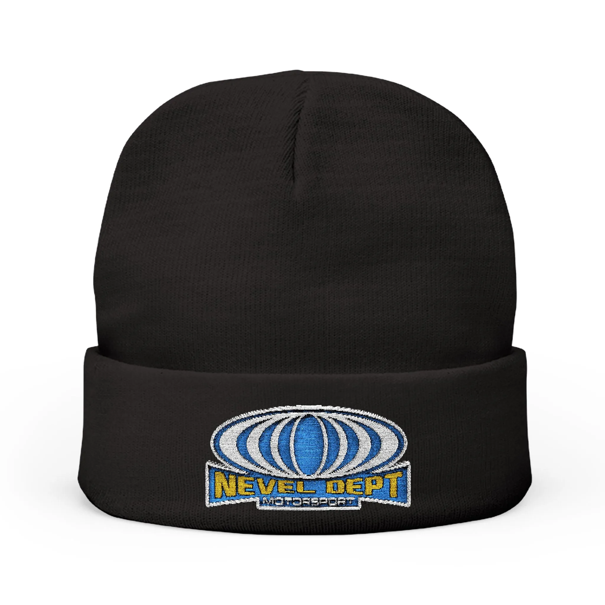 HN Championship Vintage Style Embroidered Knit Beanie