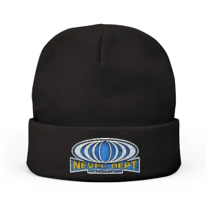 HN Championship Vintage Style Embroidered Knit Beanie