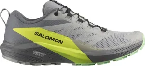 SALOMON Men's Athletics Trail Running Shoes, Alloy Quiet Shade Safety Yellow, 10.5 AU